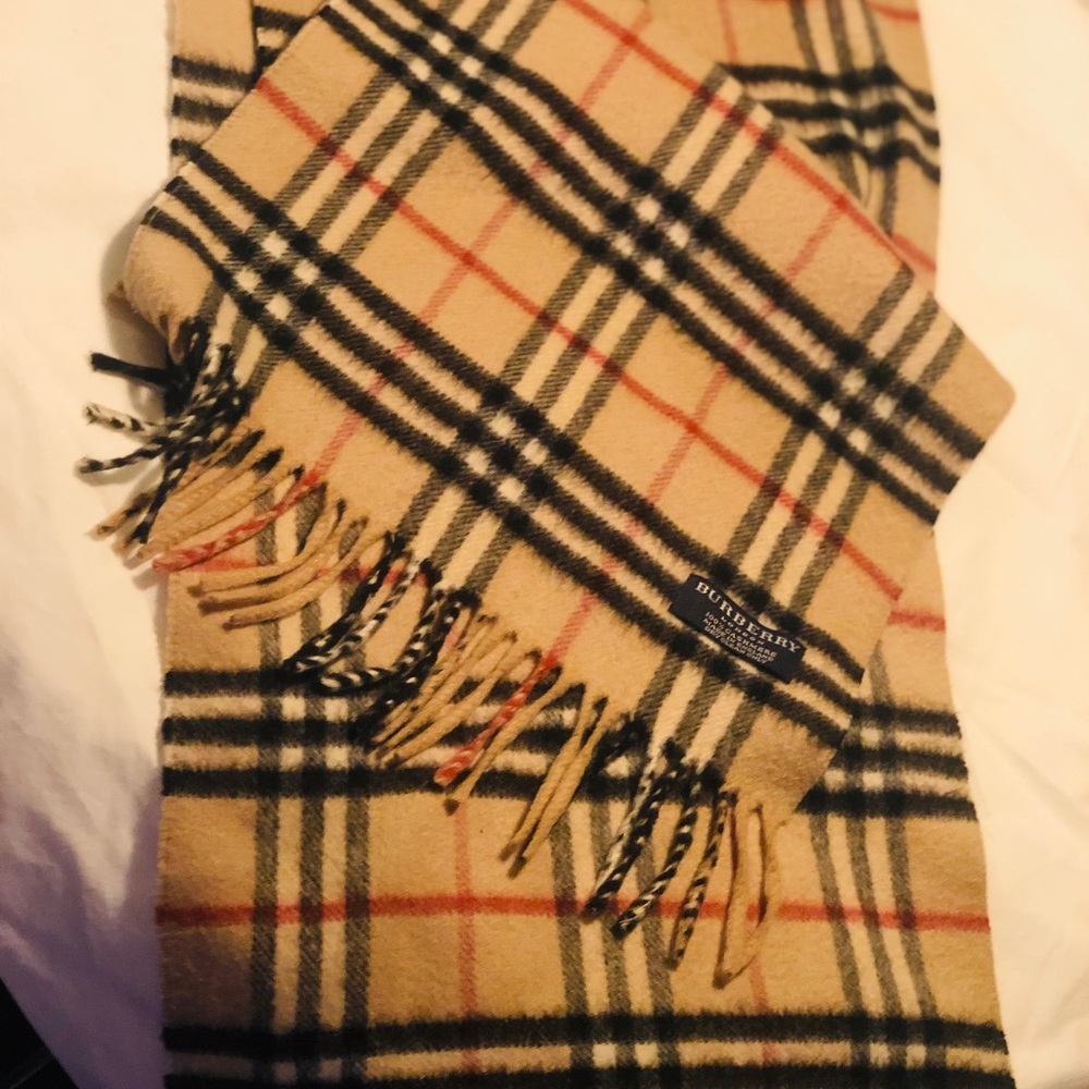 Authentic Burberry Cashmere Scarf
